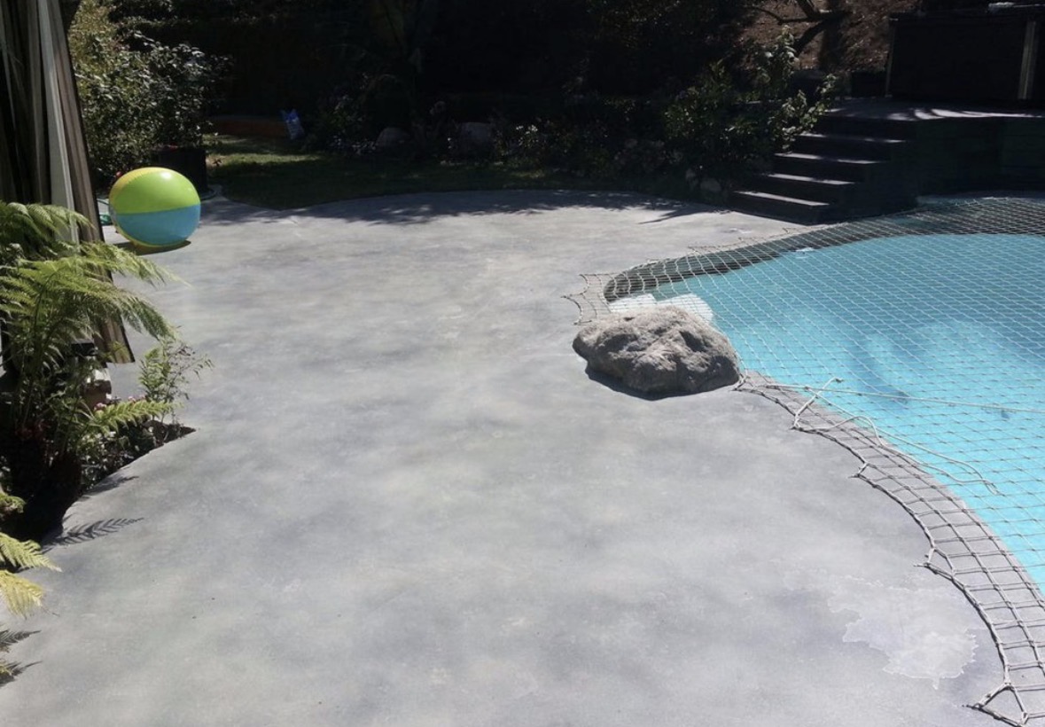 Concrete resurfacing project