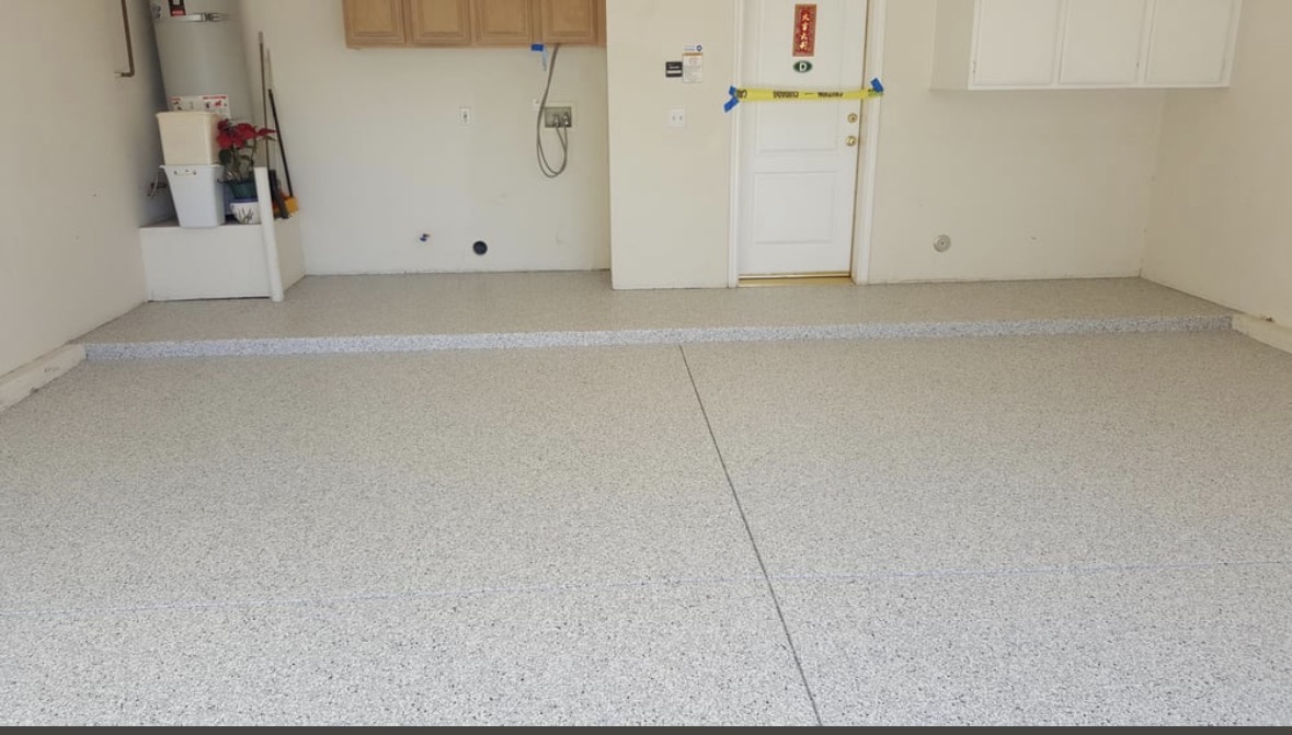 Concrete resurfacing project