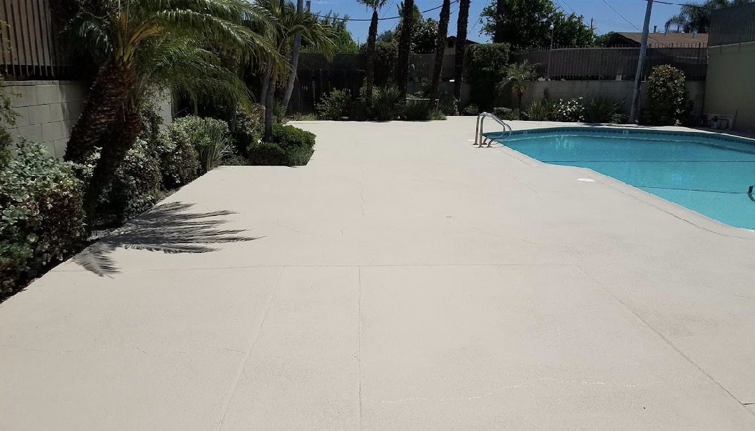 Concrete resurfacing project
