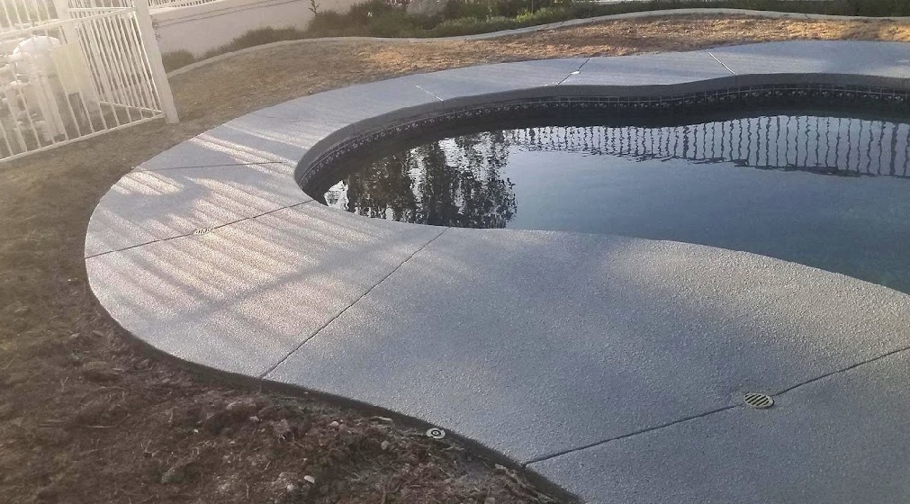 Concrete resurfacing project
