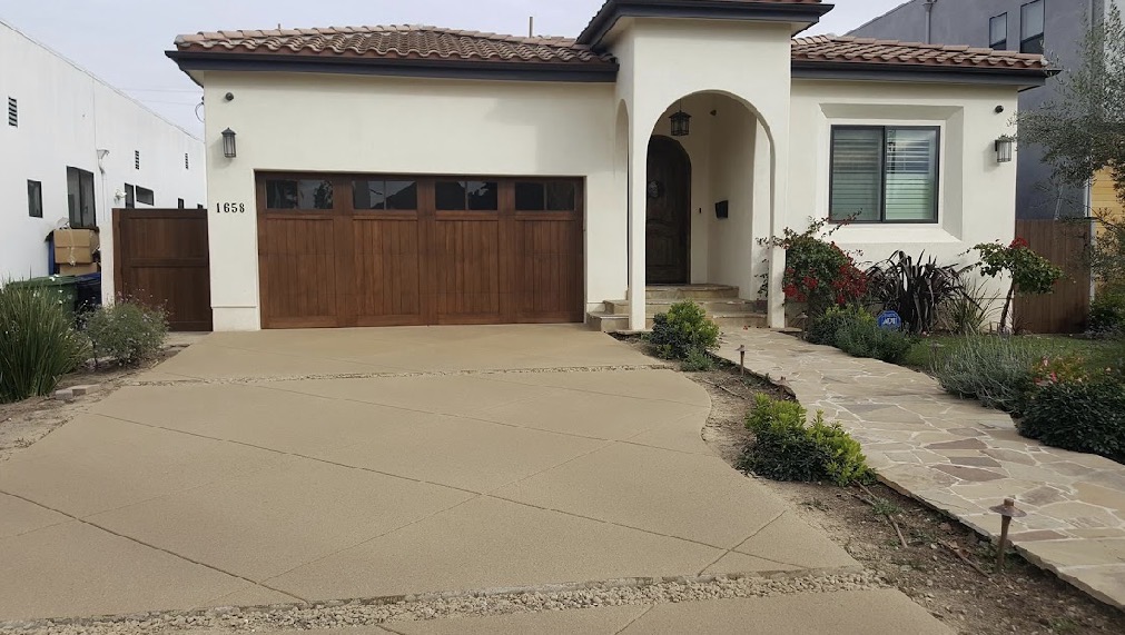 Concrete resurfacing project