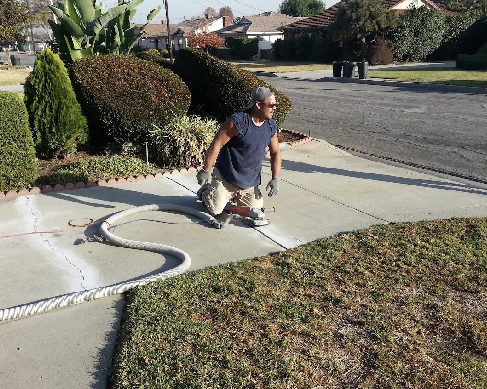 Concrete resurfacing project