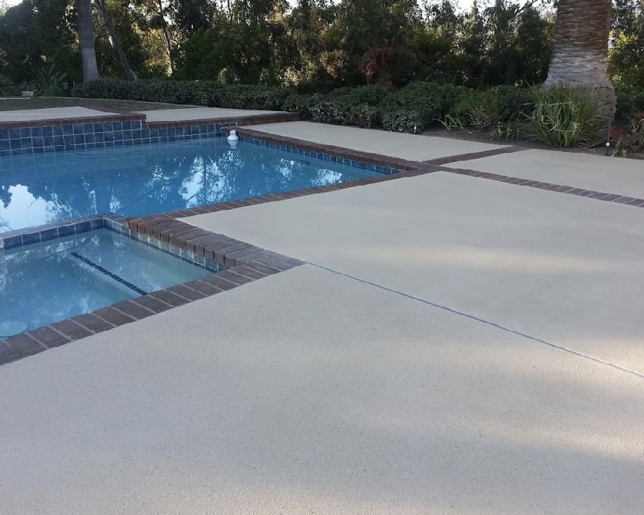 Concrete resurfacing project