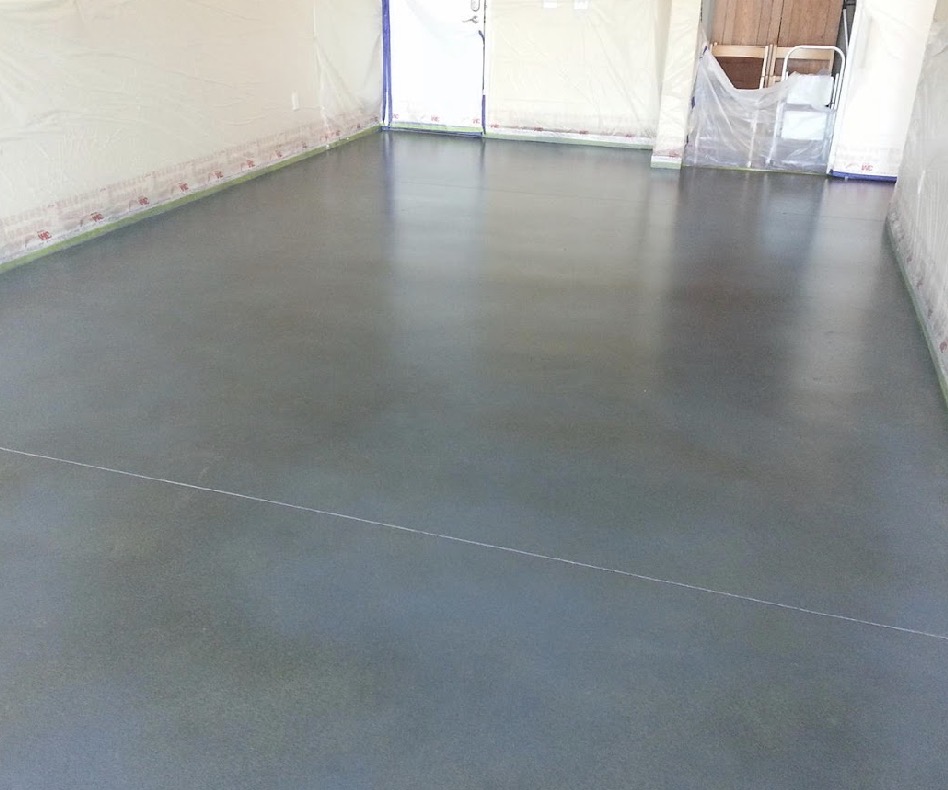 Concrete resurfacing project