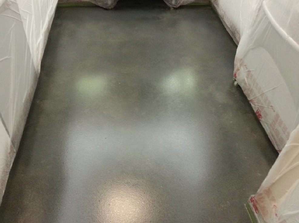 Concrete resurfacing project