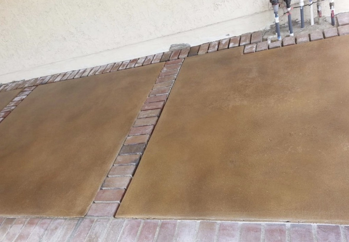 Concrete resurfacing project