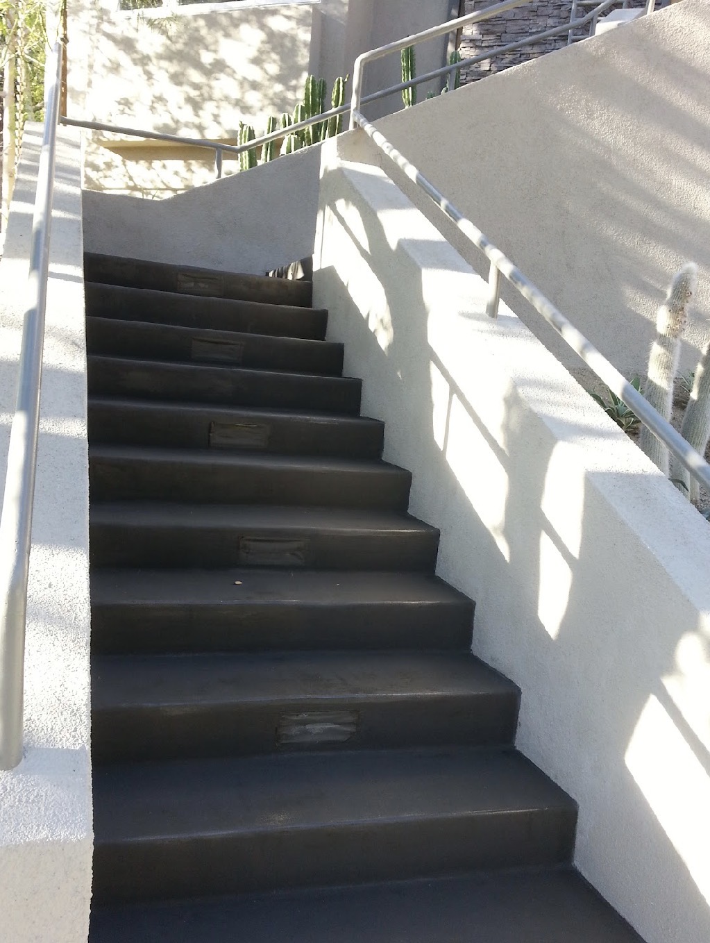 Concrete resurfacing project