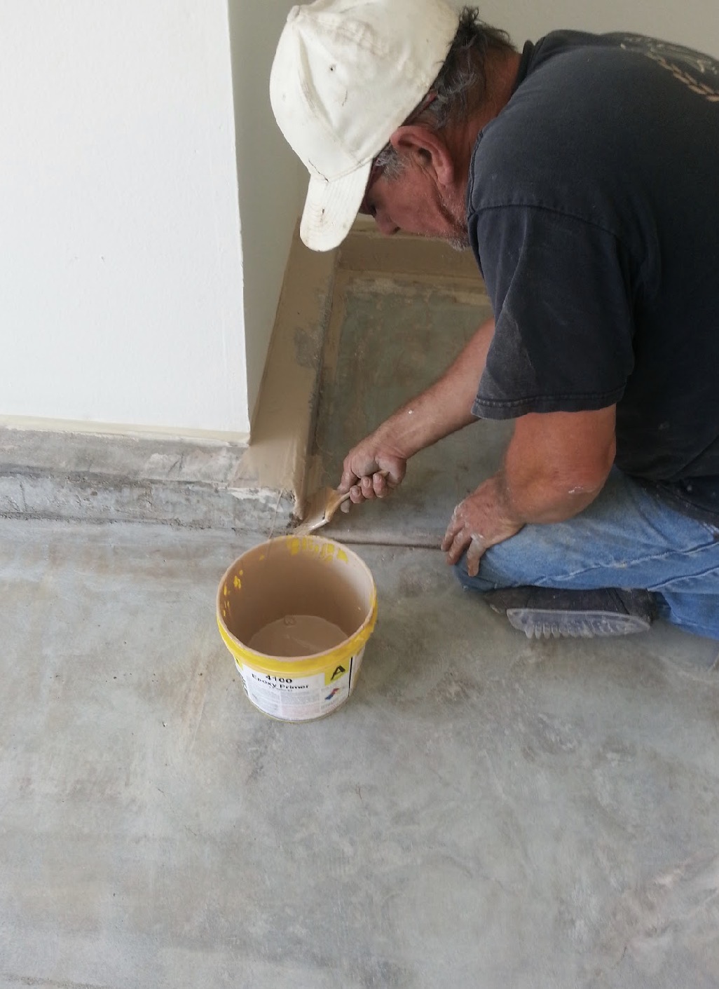 Concrete resurfacing project