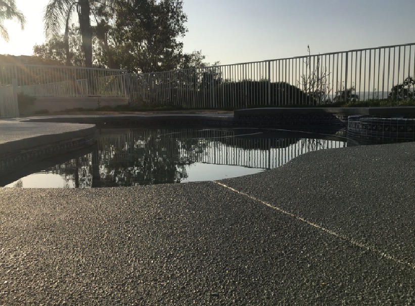 Concrete resurfacing project