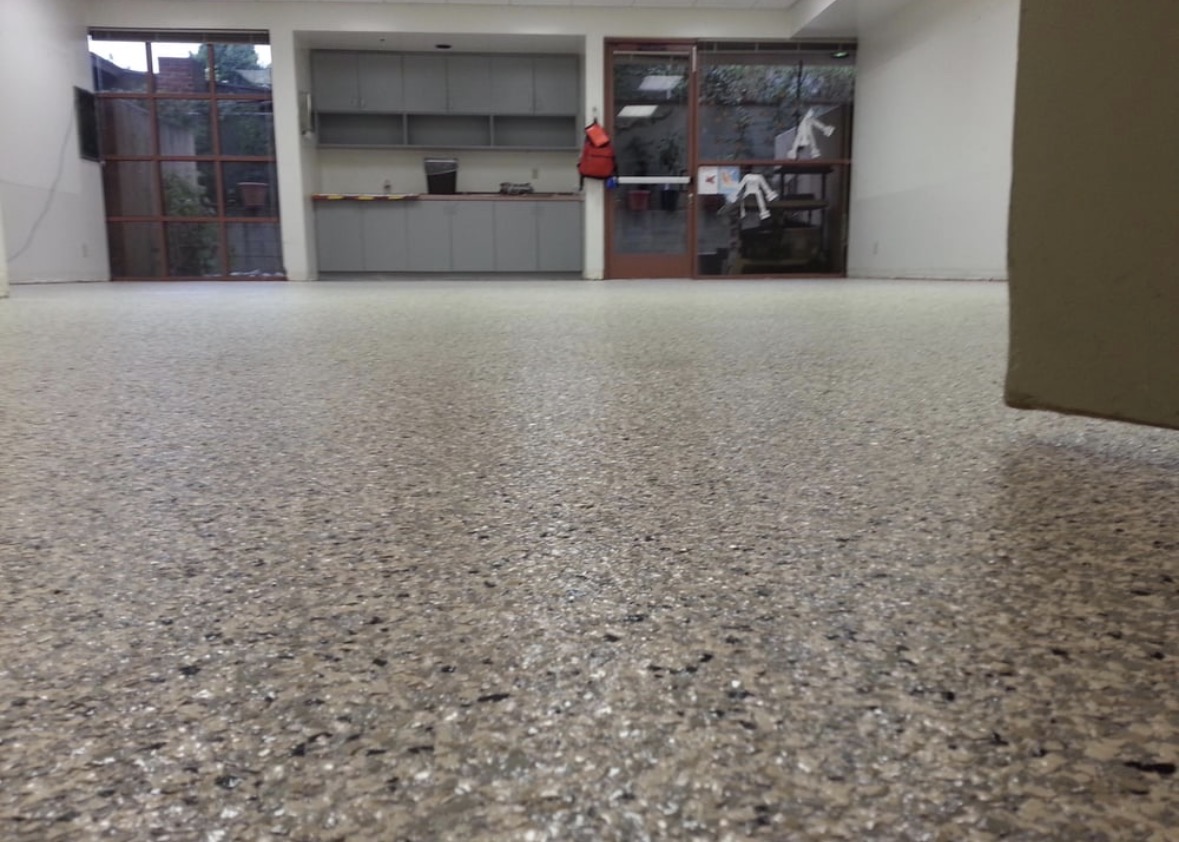 Concrete resurfacing project